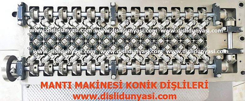 Mantı Makinesi Konik Dişlisi